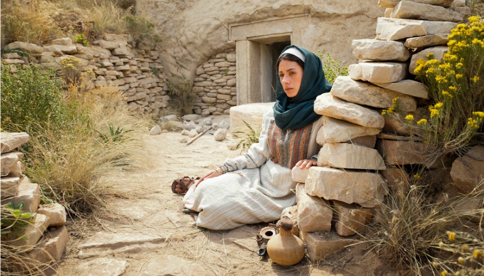 Marie de Magdala près de la tombe vide