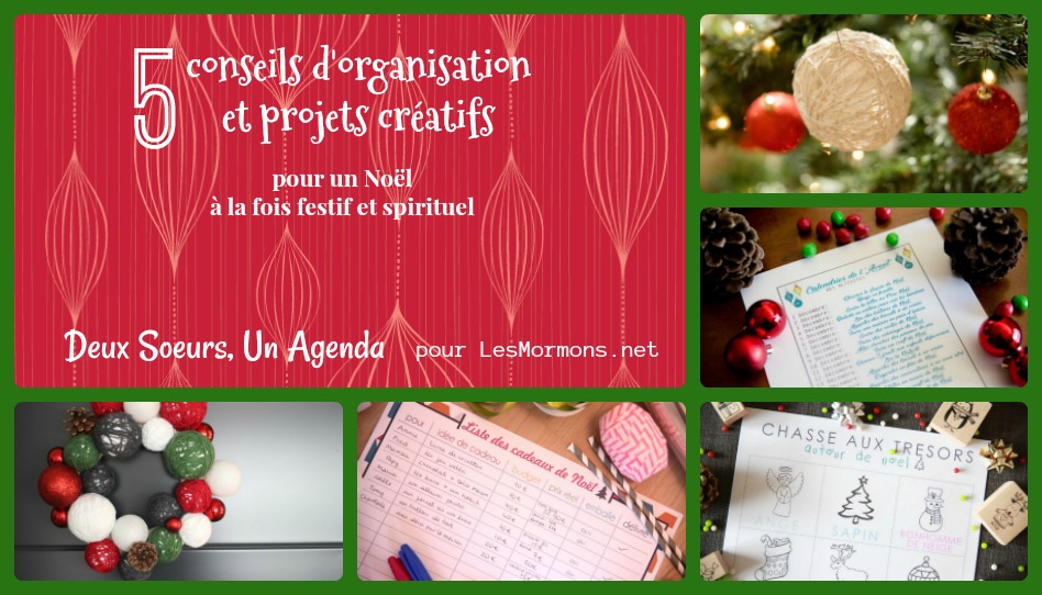 5 conseils d’organisation et projets créatifs pour un Noël à la fois festif et spirituel