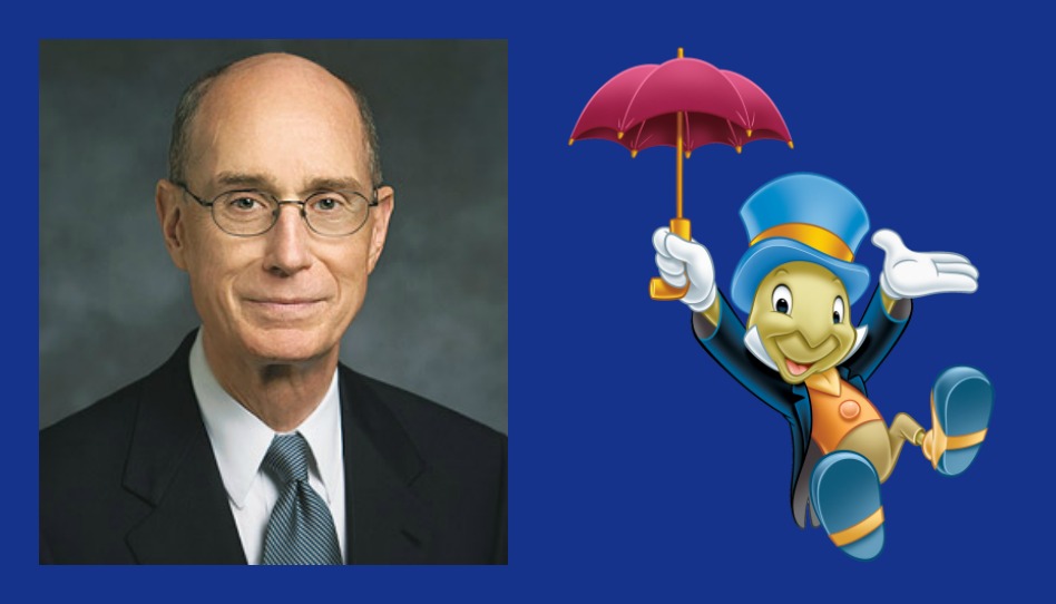 parmi les personnages Disney, Jiminy est celui qui se rapproche le plus de Président Eyring
