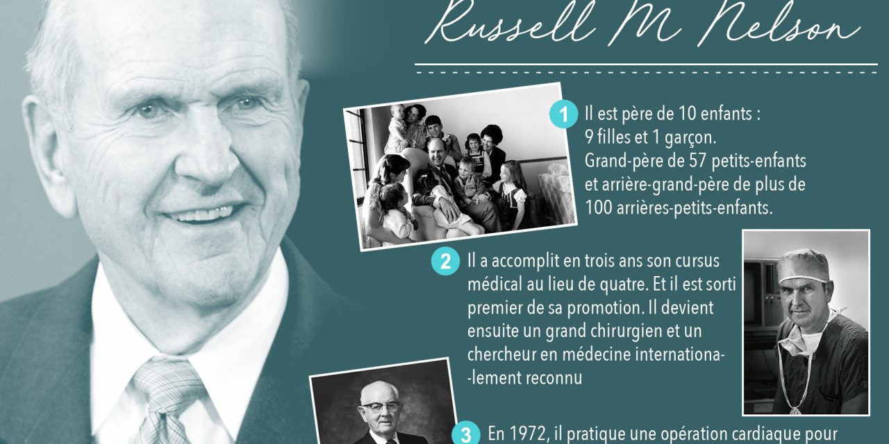 Qui est Russell M. Nelson, le nouveau président de l’Eglise?