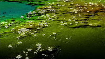 image LiDAR des découvertes archéologiques au Guatemala