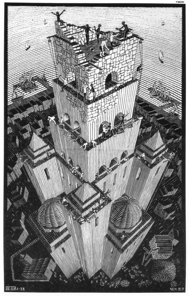 Tour de Babel: M. C. Esher, 1898-1972